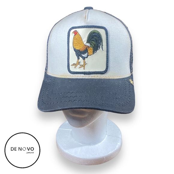 Gold Star Other - Gold Star Men’s Embroidered Rooster Baseball Cap OSFM Gray
